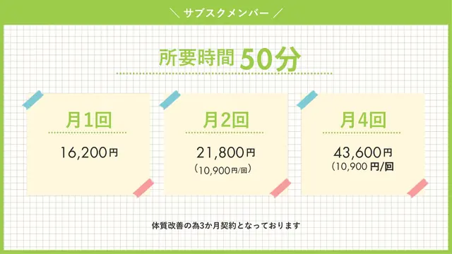 美容整体院プラスフィール 加盟説明資料 3枚目